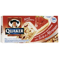 Cereal em Barra Sabor Torta de Morango QUAKER 66g Caixa com 3 Unidades